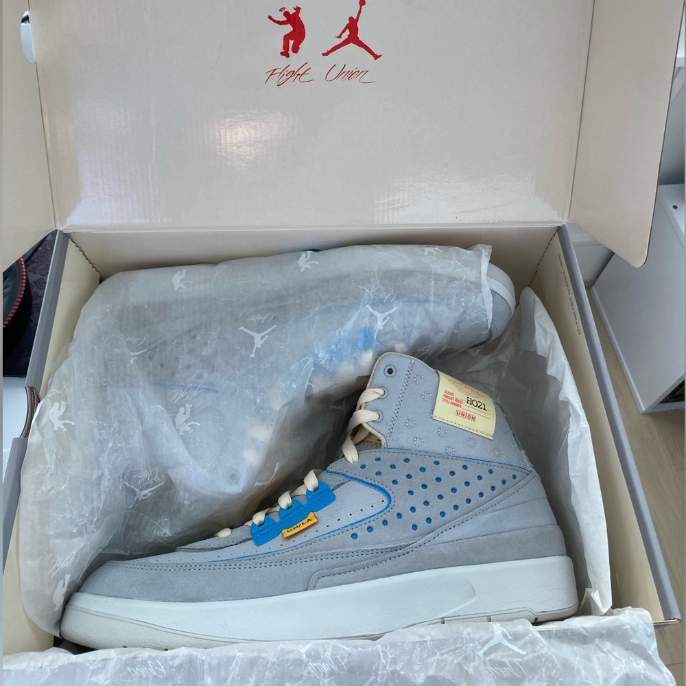 (SOLD) JORDAN 2 X Union LA FOG GREY | extremely lightly worn